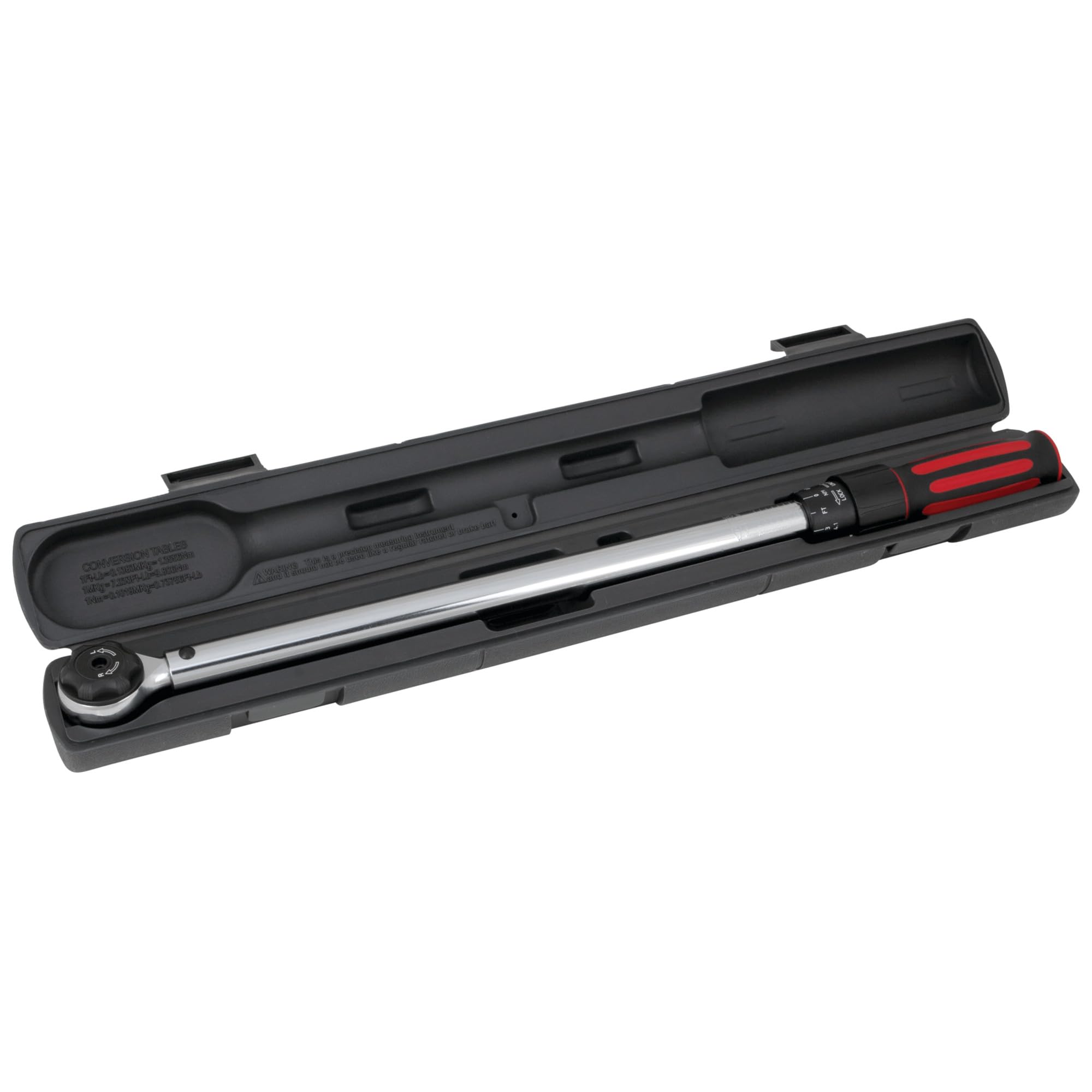 M199 Performance Tool 1/2-Inch Drive Click Torque Wrench With Patented Torque Adjusting Locking Collar (25 to 250 ft/lb)