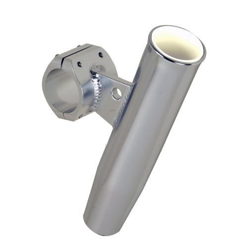 Aluminum Rod Holder - CE Smith Boat Rod Holder with Horizontal Clamp - Fits 2.375" OD Rails