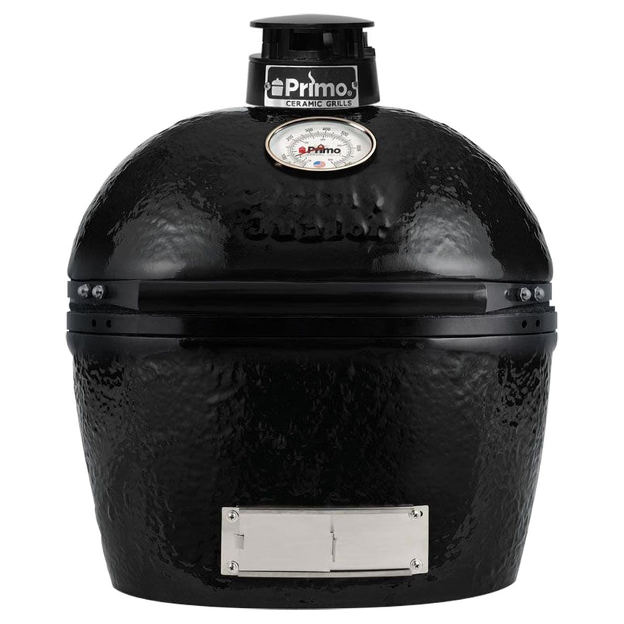 Primo 200 Oval Junior Ceramic Kamado Grill with Stainless Steel Grates - PGCJRH (2021)