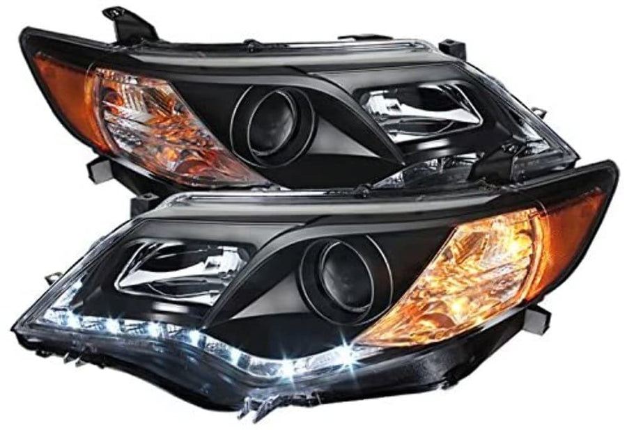 Projector Style Spyder Auto Headlights Black/Clear 5072658