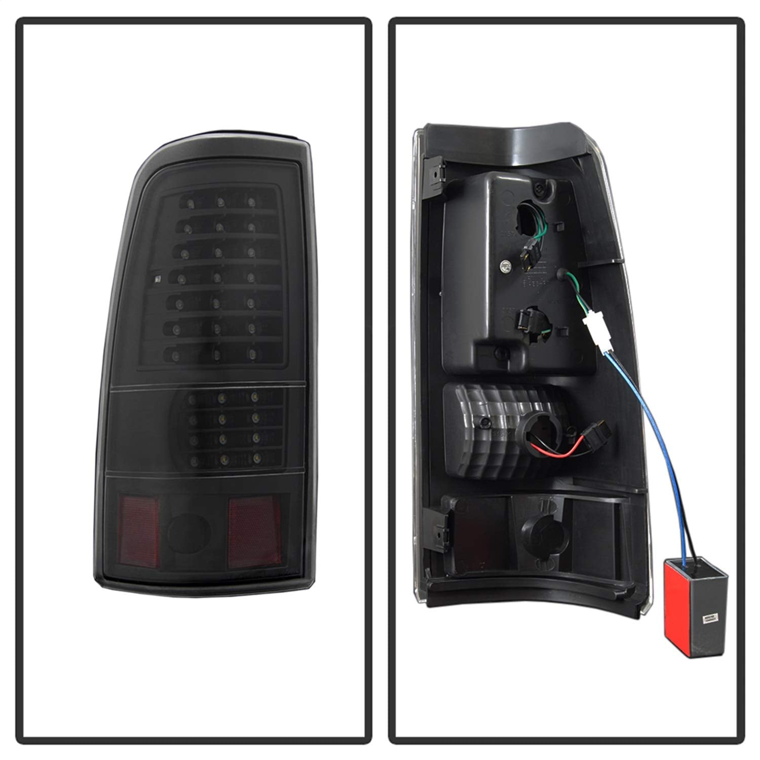 Tail Light Xtune ALT-JH-CSIL03-LED-BK, 1 Pack