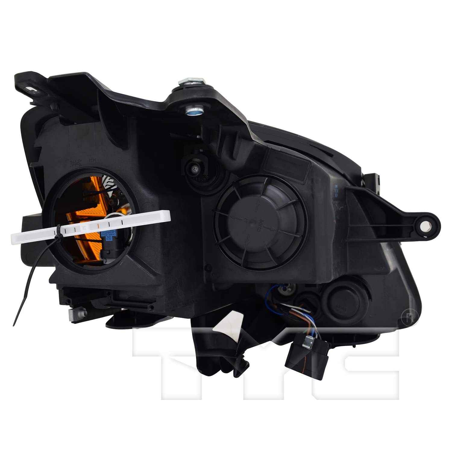Left TYC Headlight Assembly Compatible with 2008-2012 GMC Acadia