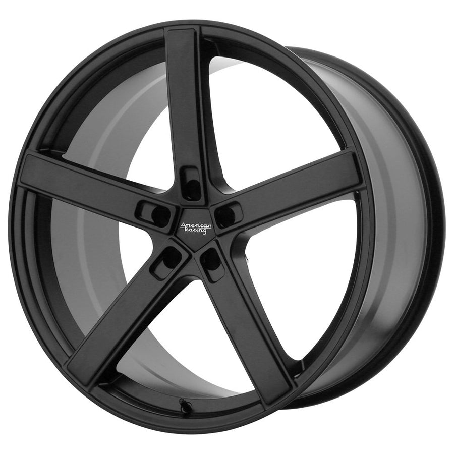 Blockhead AMERICAN RACING 22x10.5 5x120.00 Satin Black (40 mm) Offset Part# (AR92022552740)