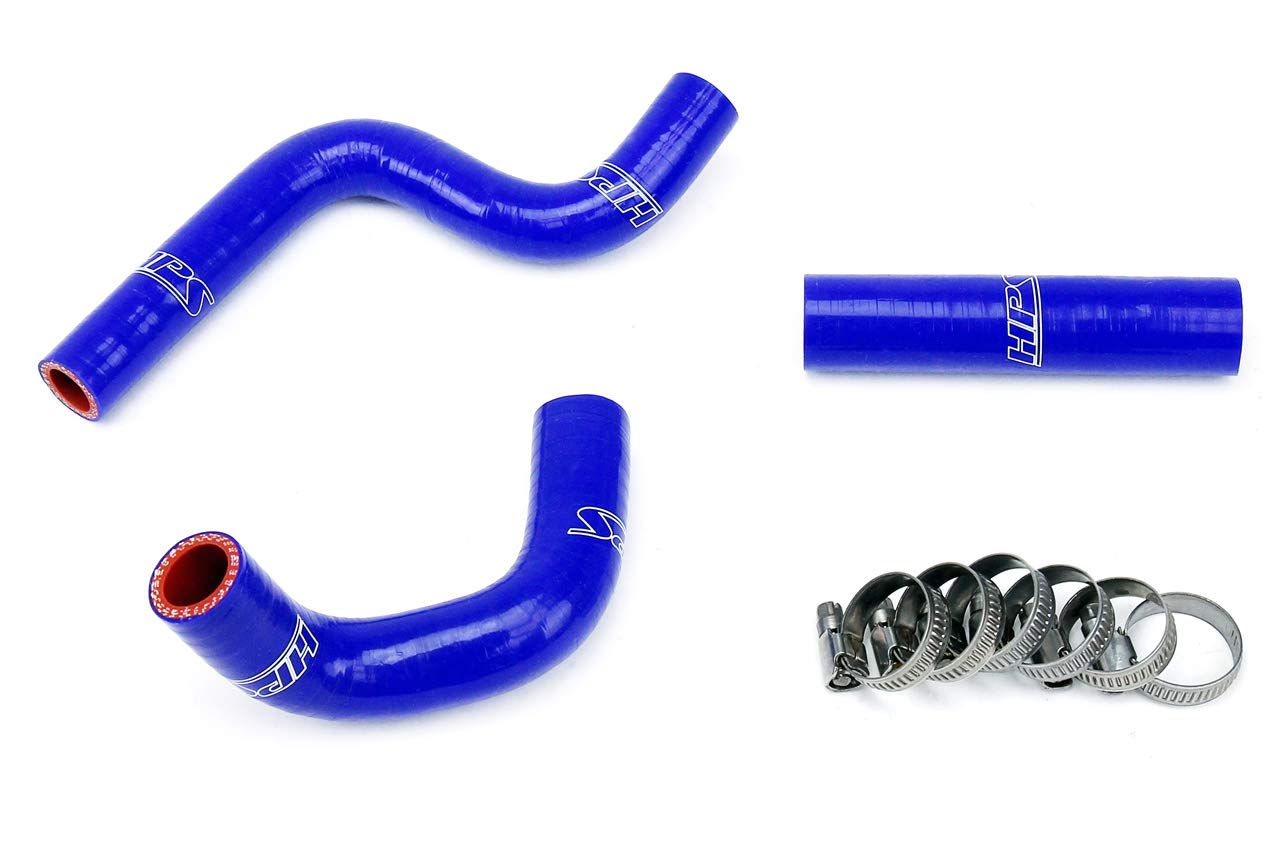 Blue HPS 57-1364-BLUE Silicone Radiator Coolant Hose Kit