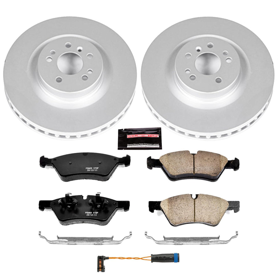 Power Stop Z23 Evolution Sport Geomet Coated Brake Kit For GL320, GL350, GL450, GL550, ML550, R320, R350, R500 [Model Specific]