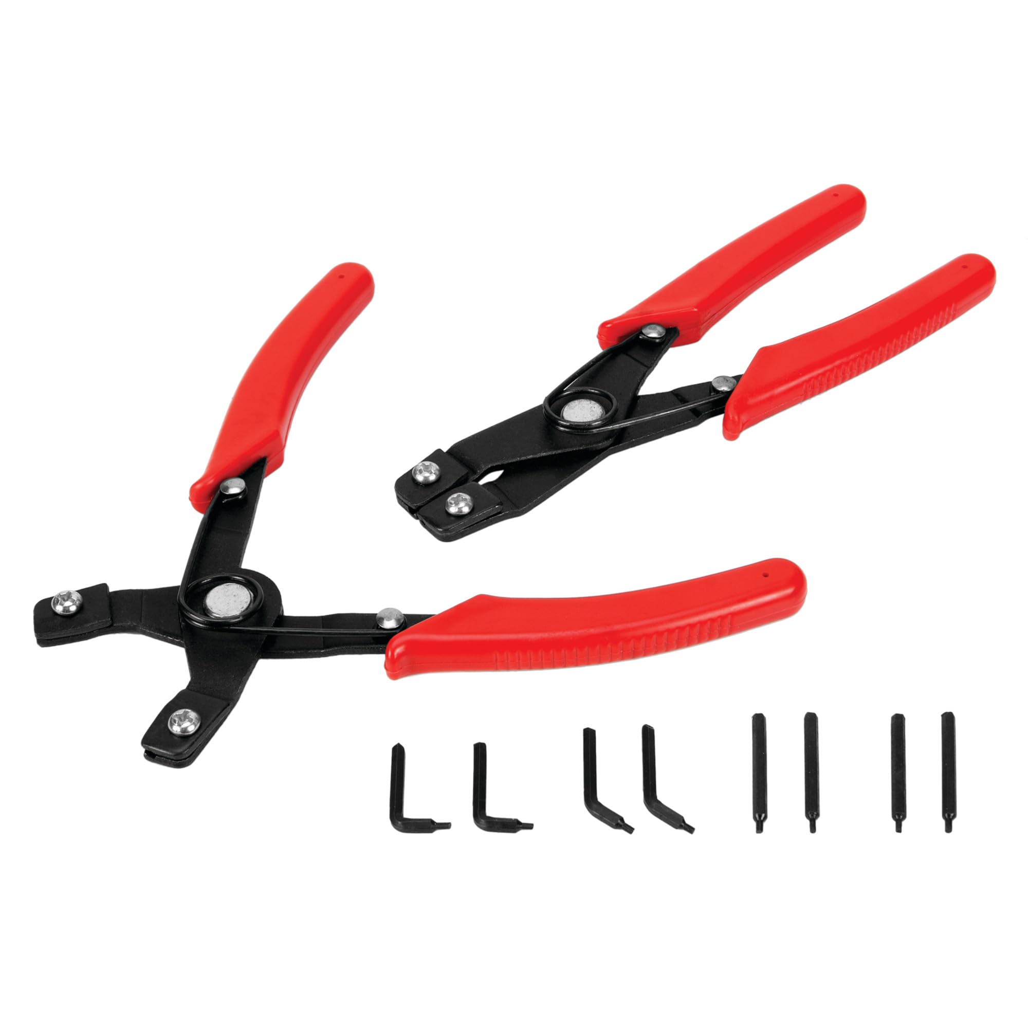 W1150S Performance Tool Internal and External Pliers Set - Straight, 90 Degree and 45 Degree Tips Included for Versatile Use