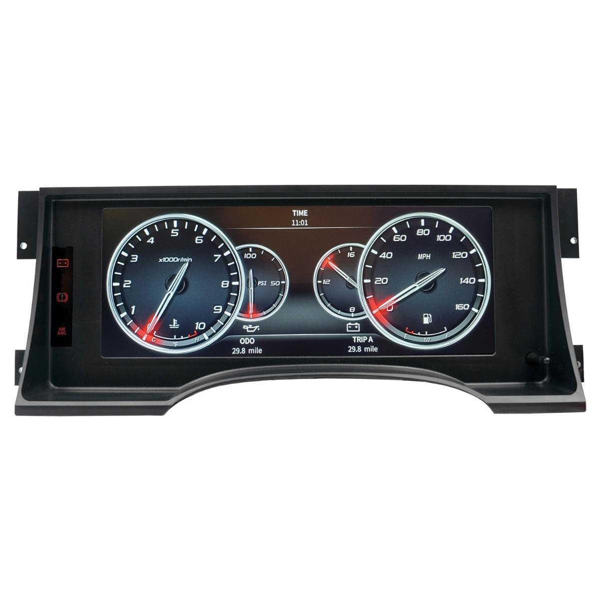 Auto Meter Invision 7006 Direct Fit Digital Dash LCD 95-98 Chevy Truck, Black