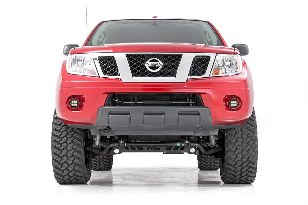 2" Rough Country Black Series LED Fog Light Kit for 05-20 Frontier - 71023