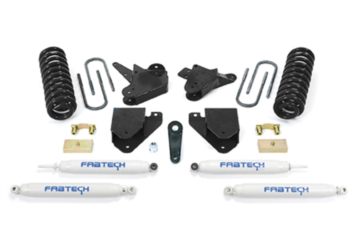 Fabtech K20621 Lift System Basic w/Shocks w/Performance Shocks 6 in. Lift w/Factory Overload Incl.