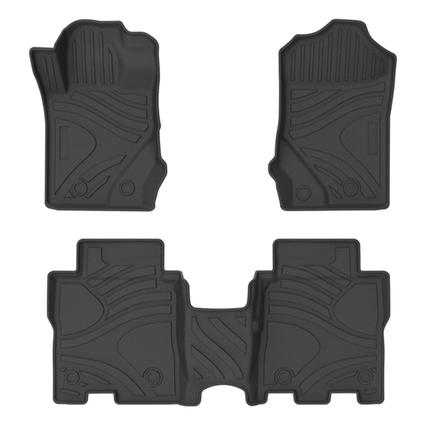 TOTALINER Black Horse Heavy Duty Floor Mat Anti-Skid Black 1.37'' Thickness Compatible with 2021-2025 Ford Bronco-FMFBR22