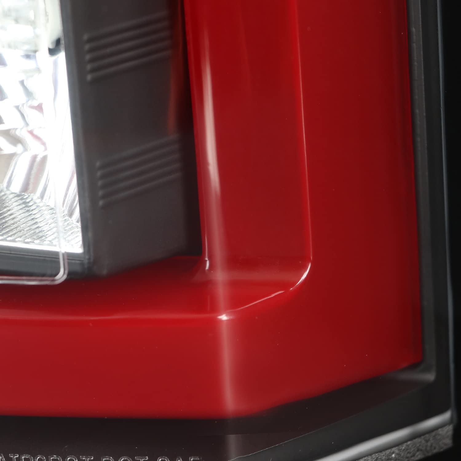 Black LED Tail Lights w/Red LED Light Bar SPEC-D TUNING Compatible with 2015-2020 GMC Yukon Denali SLE SLT, 2015-2020 GMC Yukon XL Denali SLE SLT, Left + Right Pair Assembly