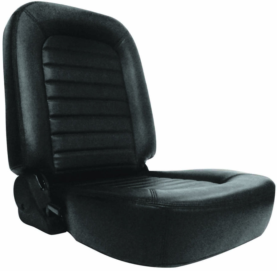 Black Velour Racing Classic Recliner Right Seat ProCar by Scat 80-1500-61R