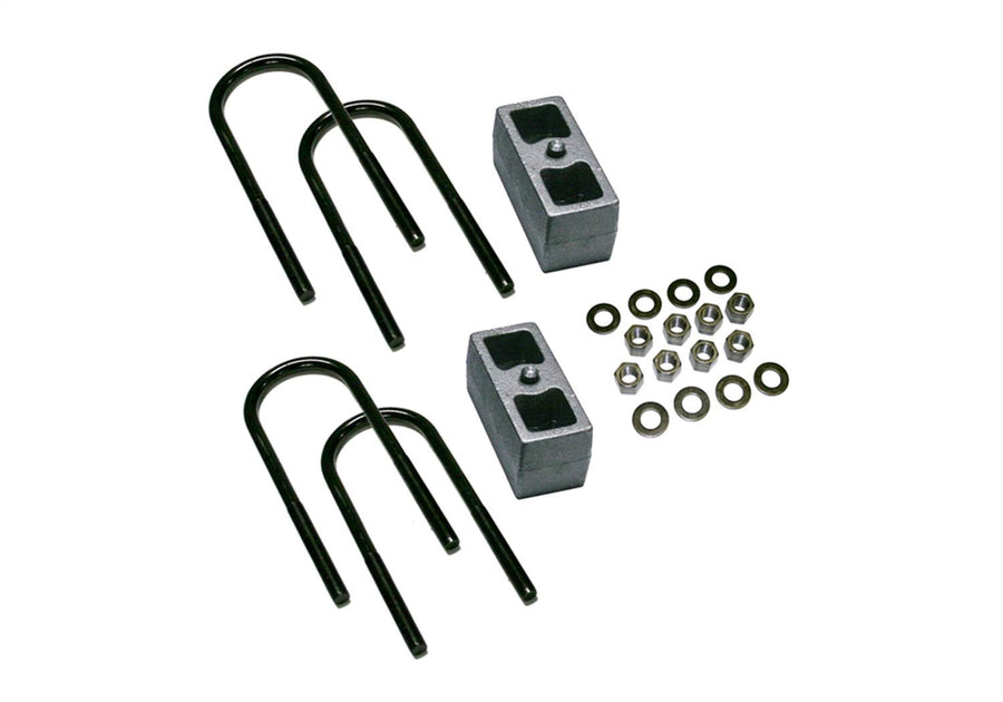 SUPERLIFT SUSPENSION RealTruck 3" Block Kit for Ford F-250/F-350 | Rear Lift Blocks, U-Bolts, & Hardware | 9135 | Fits 1999-2010 Ford F-250/F-350 4WD w/ 3 5/8 AxleTube w/Top Mounted Overload Leaf