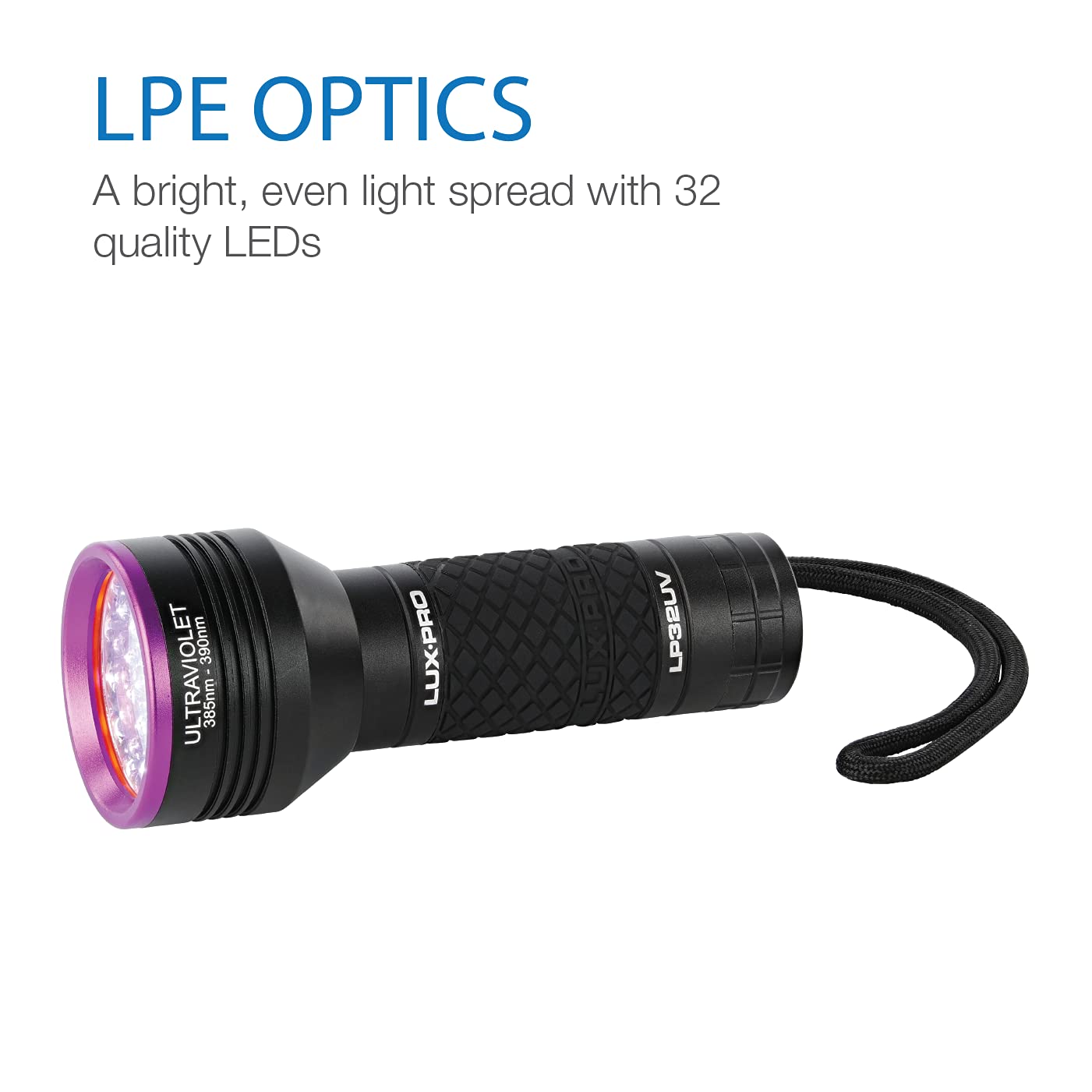 LP32UV Luxpro Uv Illuminator Light 32LED