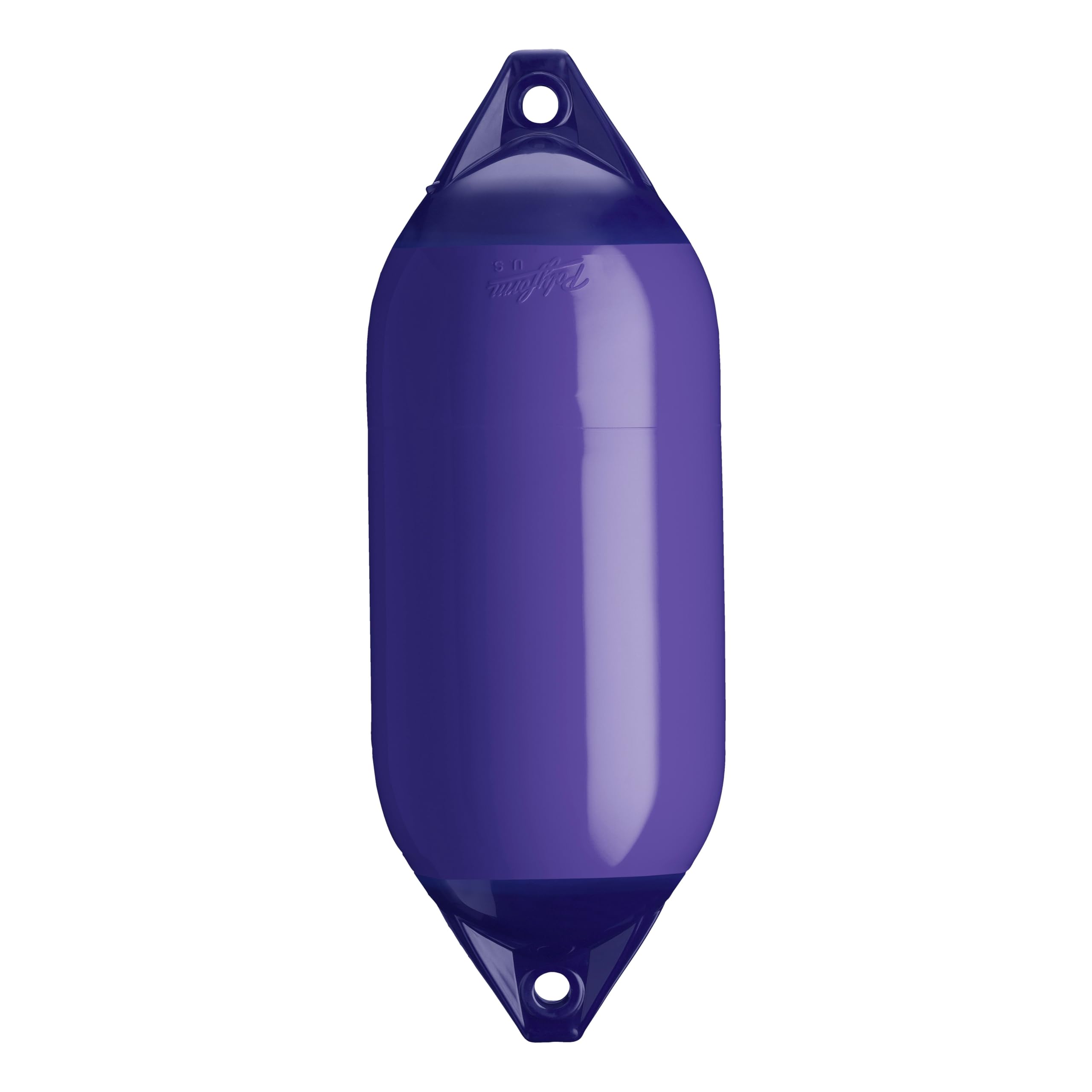 Polyform F-5 Standard Boat Fender F-Series - Blue Ropehold Purple
