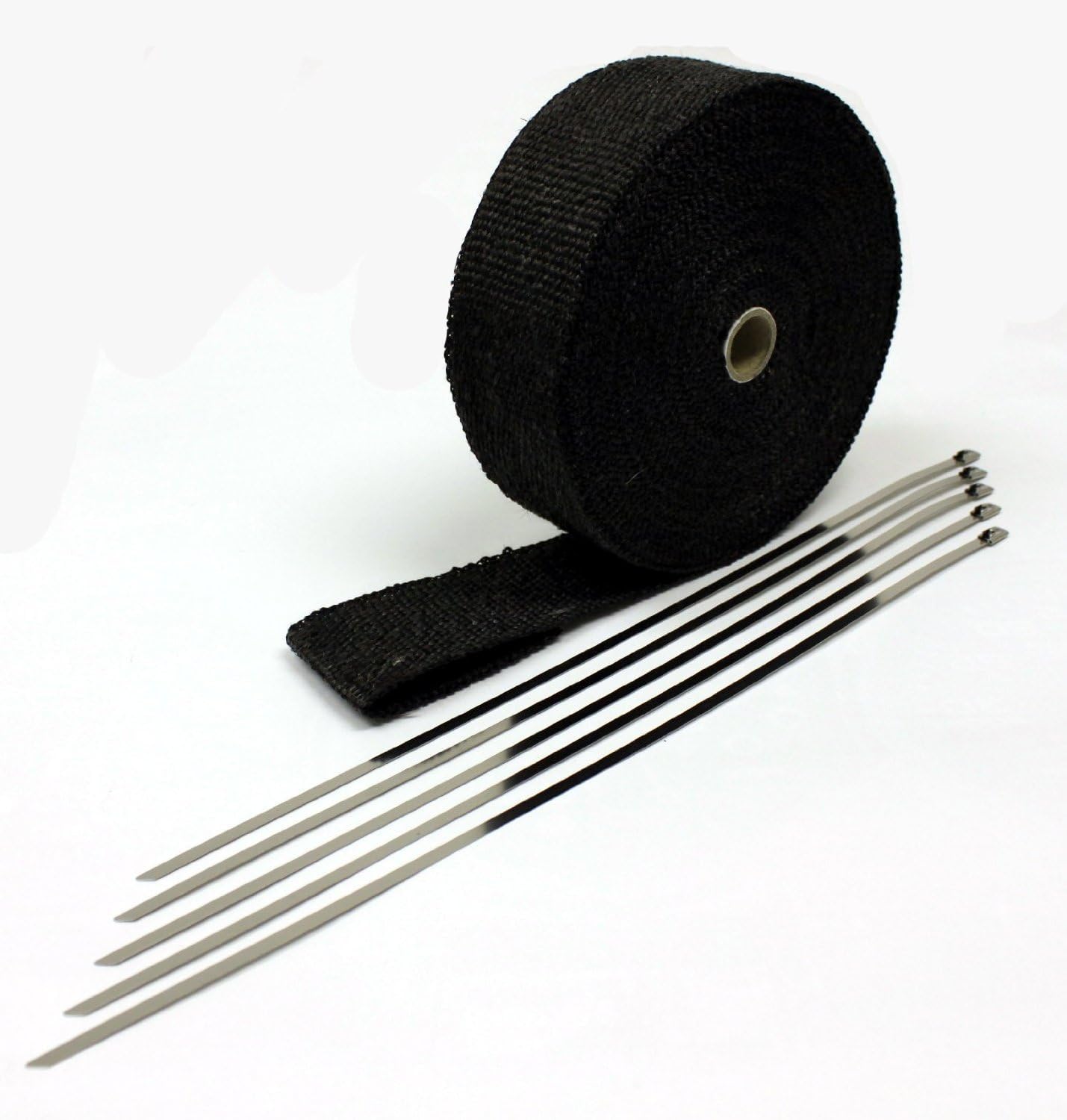 Header Wrap Prosport HEA-BLK DISCONTINUED- Black Fiberglass 50' roll w/5 s