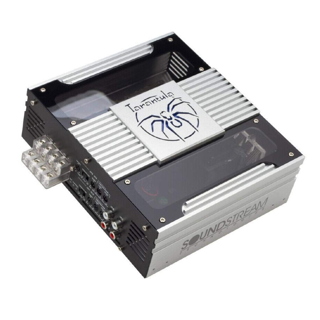 Soundstream TXP4.3500D Tarantula 4 x 140W RMS at 4 Ohm Class D Full Range 4 Channel Amplifier 3500W Max (1 Ohm Stereo Stable)