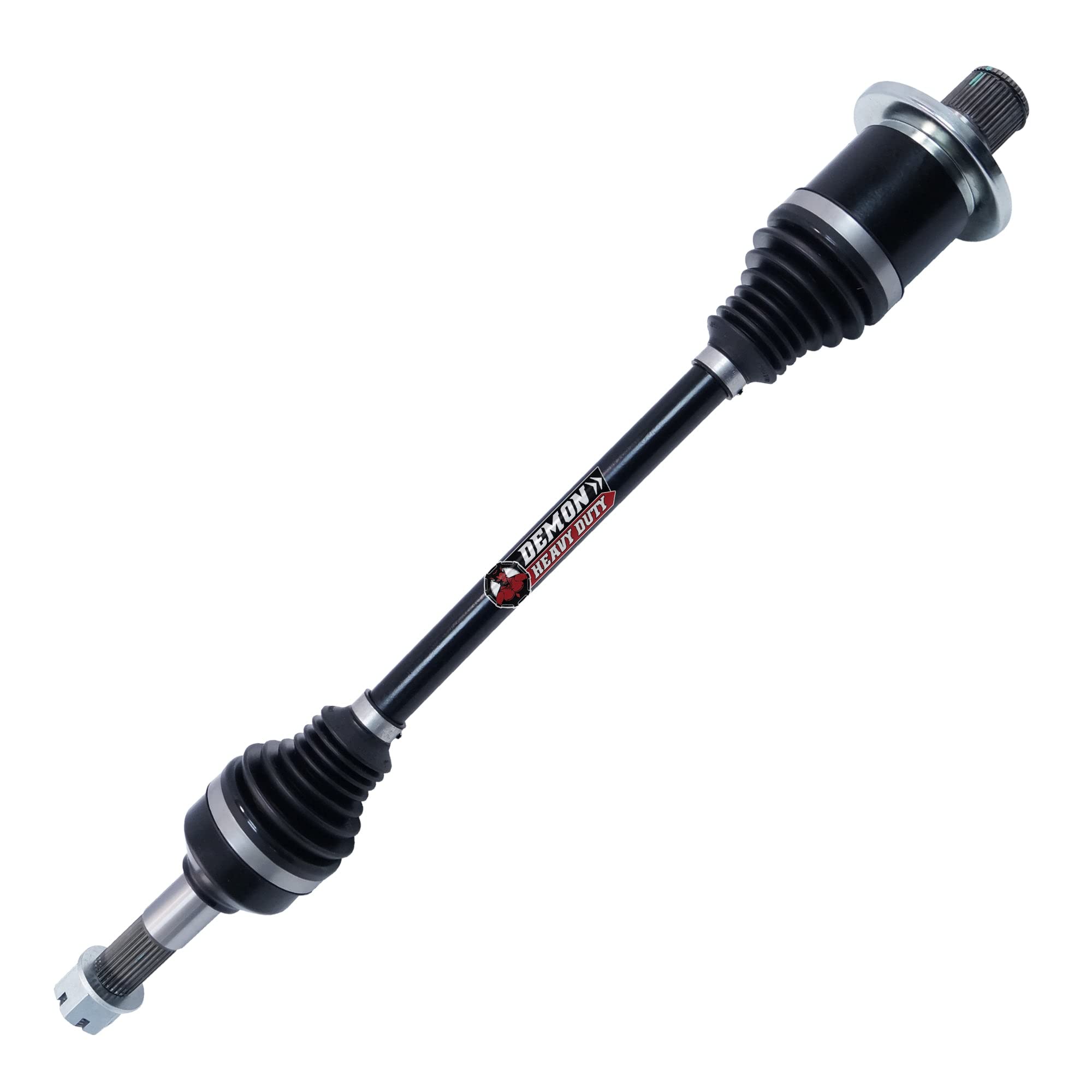 Demon Powersports Heavy Duty Front Left/Right Axle for (2014-19) Arctic Cat Wildcat Trail/1000, Dual Heat Treated High Strength, Gives Wider Angles & in Molybdenum Grease OEM: 2502-348
