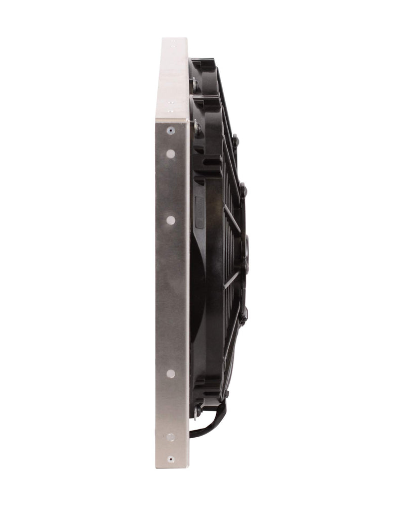 High Output Derale Dual Radiator Fan 16812