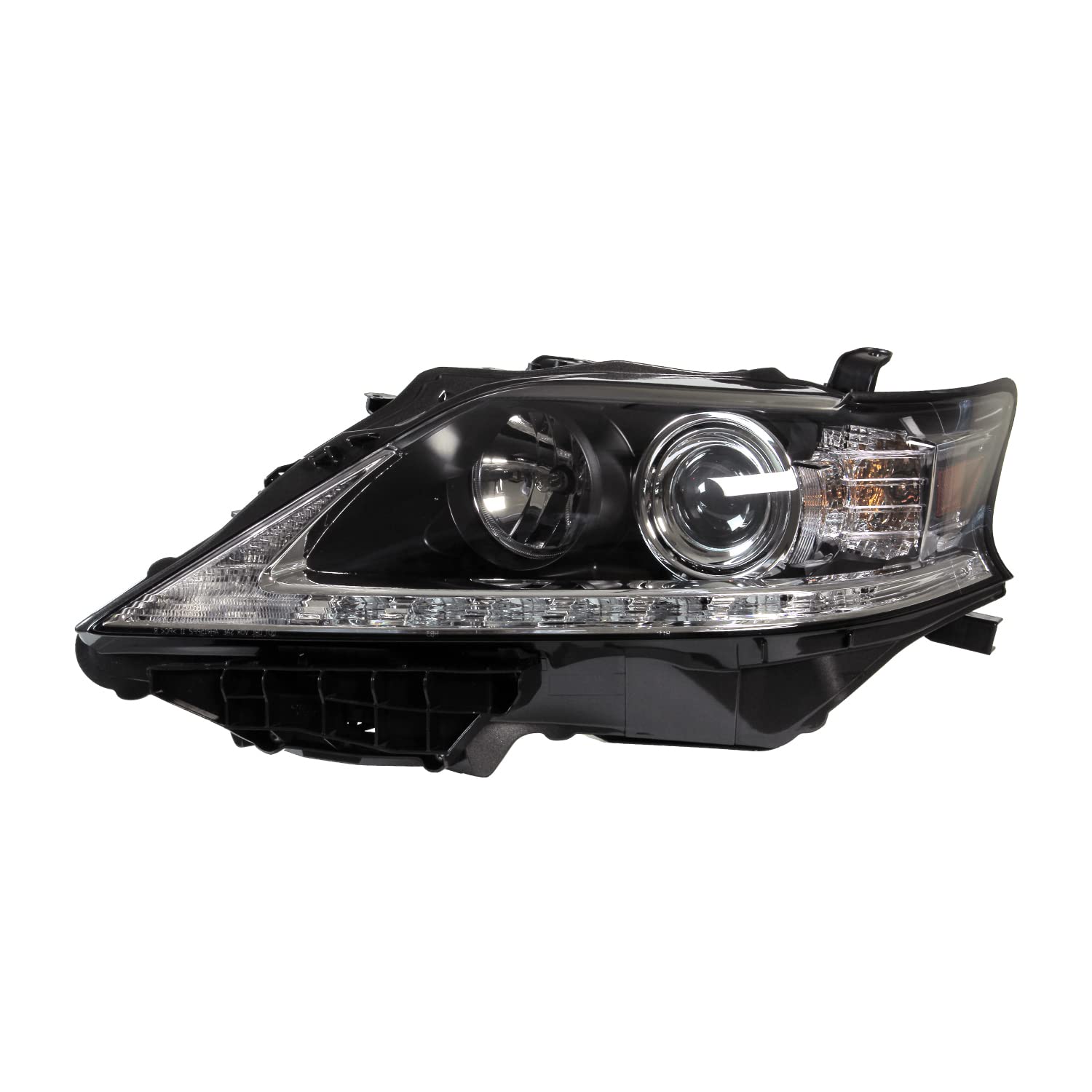 Left TYC Headlight Assembly Compatible with 2013-2015 Lexus RX350
