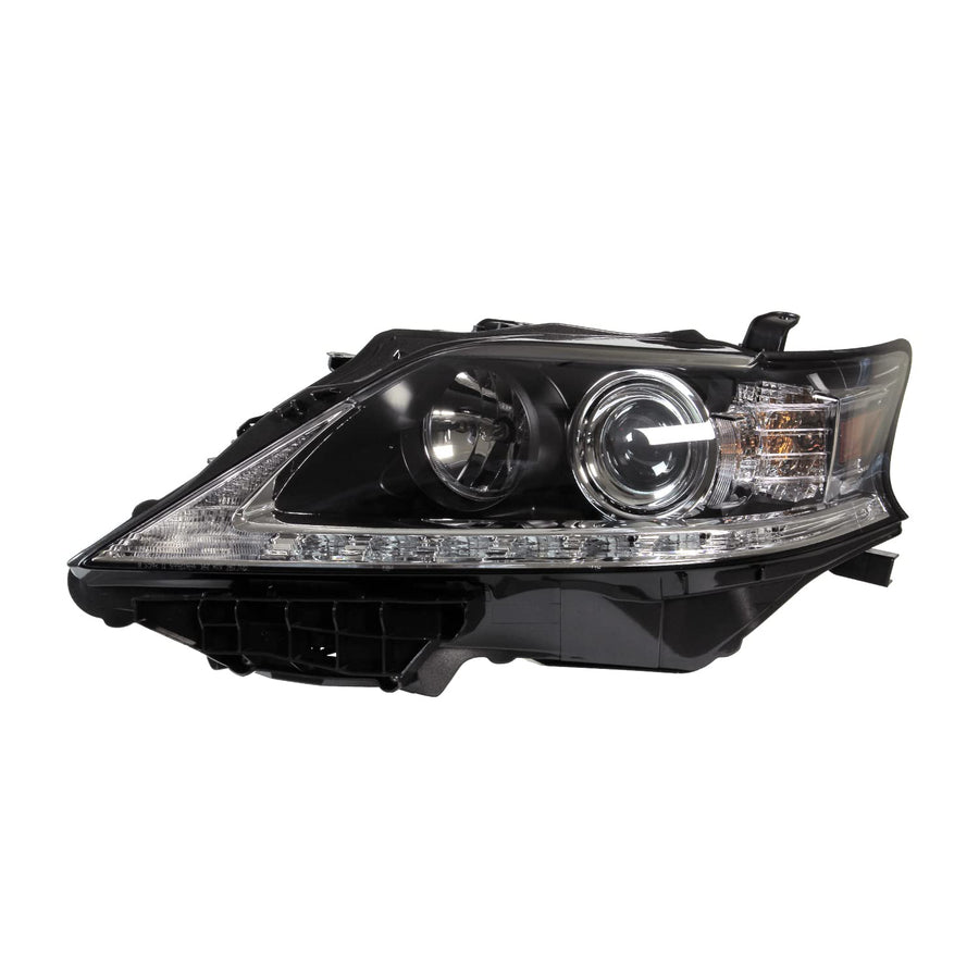 Left TYC Headlight Assembly Compatible with 2013-2015 Lexus RX350