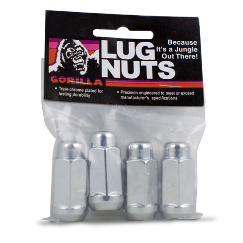 Extra Long Gorilla Automotive 91167XLB Acorn Lug Nuts (12mm x 1.75 Thread Size)