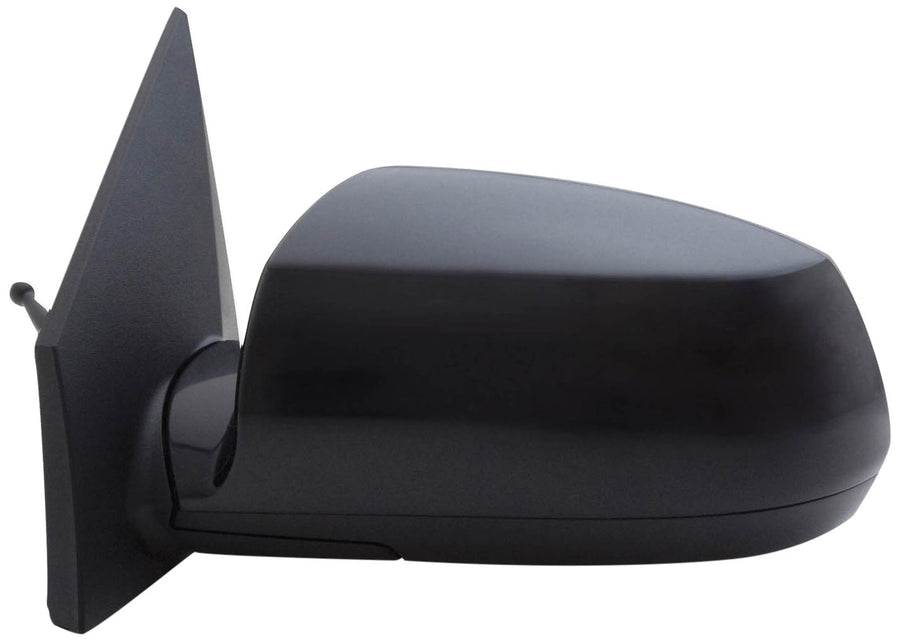 Kia Rio Driver Side Fit System 75526K Replacement Mirror with Chrome Lens, Black