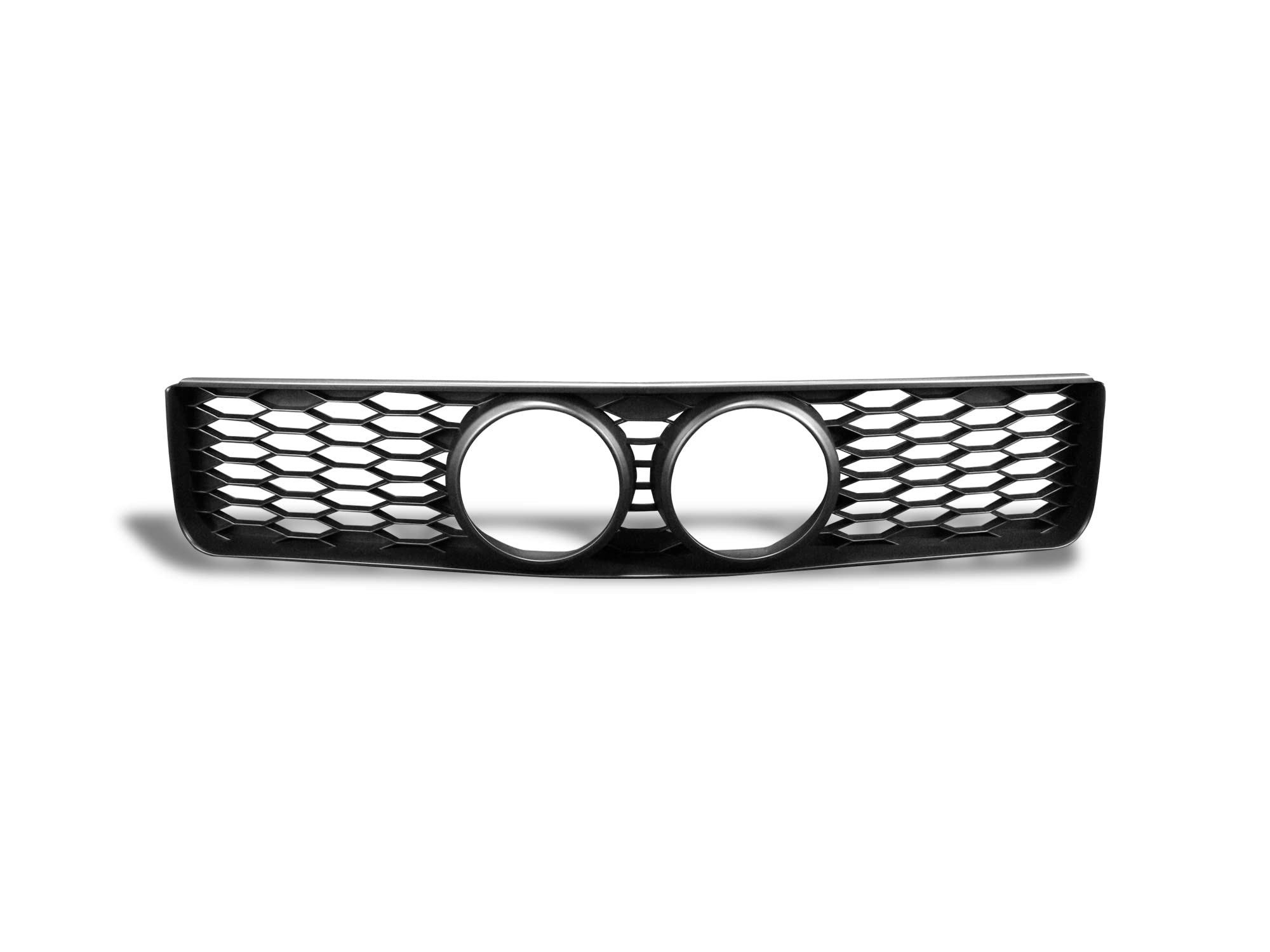 Honeycomb Mesh Front Hood Grille Armordillo USA - Gloss Black Fits 2005-2009 Ford Mustang GT