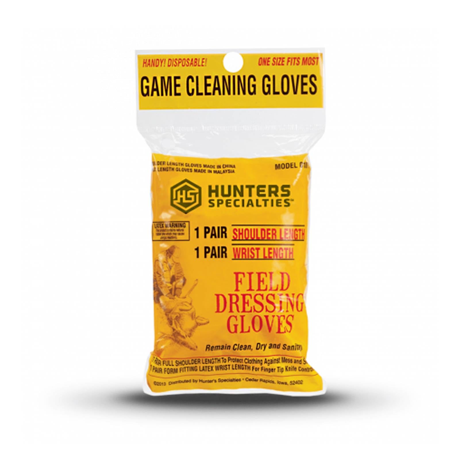 HUN FLD Dressing Gloves Hunter's Specialties 2 Pair