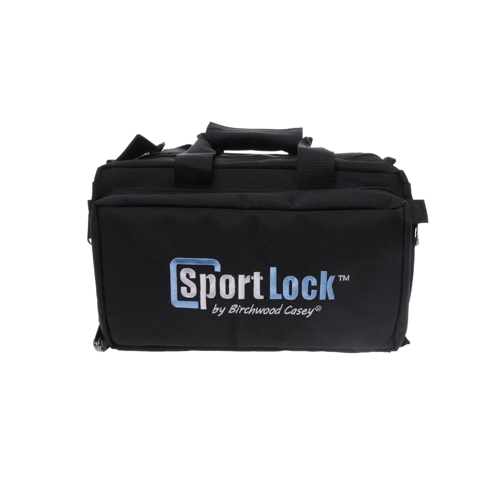 Deluxe Birchwood Casey Range Bag | Heavy-Duty Durable Nylon Water-Resistant Gun Range Bag with Adjustable Shoulder Strap for Target Shooting & Hunting
