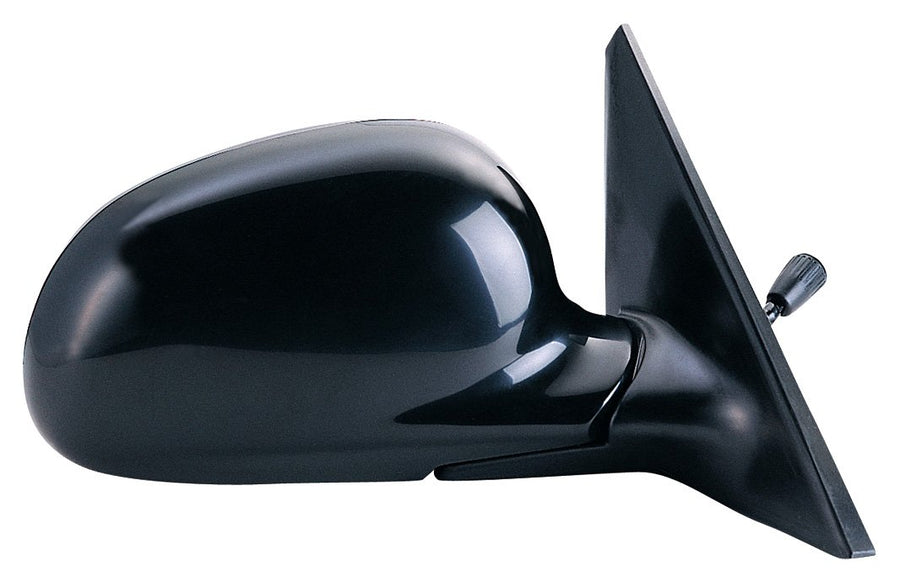 Fit System Mirror Passenger Side for Honda Civic Sedan, Black, Foldaway, Manual Remote