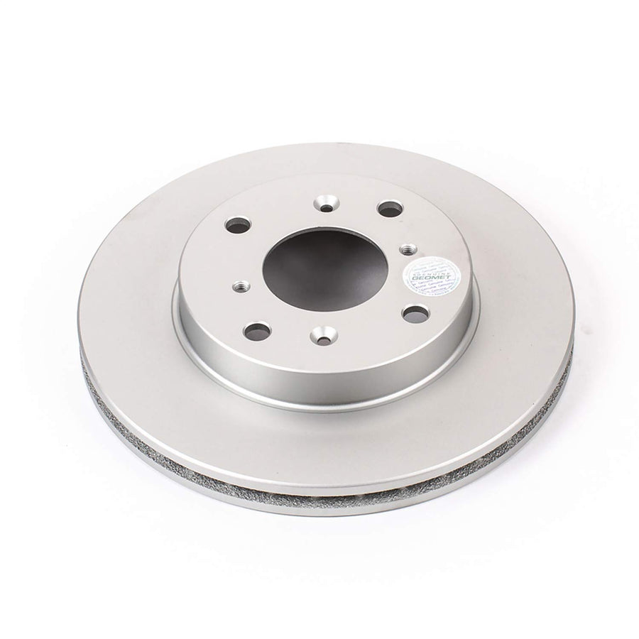 Power Stop Front JBR797EVC Evolution Geomet Coated Brake Rotor For Acura CL 1998-1999 | Honda Accord 1998-2002 | Honda Prelude 1992-1996 [Vehicle Specific]