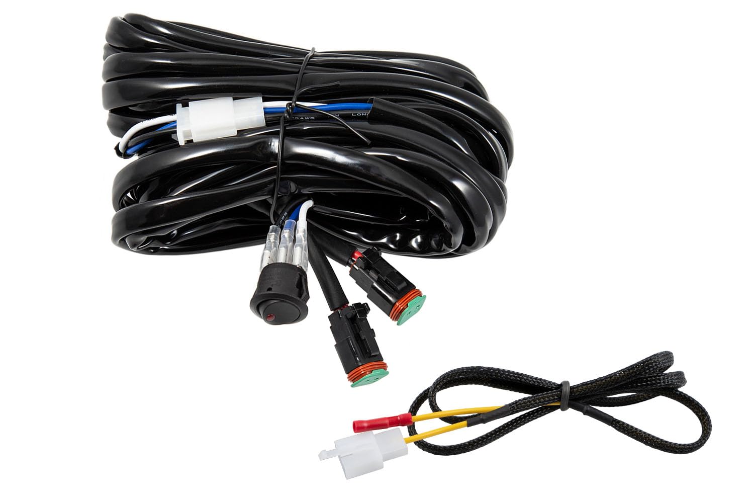 Heavy Duty Diode Dynamics Dual Output Light Bar Wiring Harness