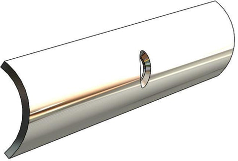 3/4" TACO Metals Hollowback Ss Rubrailtype304 20'