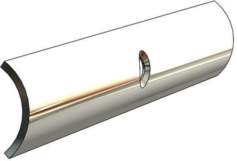 3/4" TACO Metals Hollowback Ss Rubrailtype304 20'