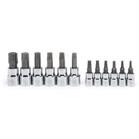 Crescent 12 Piece Torx® Bit Socket Set 1/4" & 3/8" Drive - CBSS2N