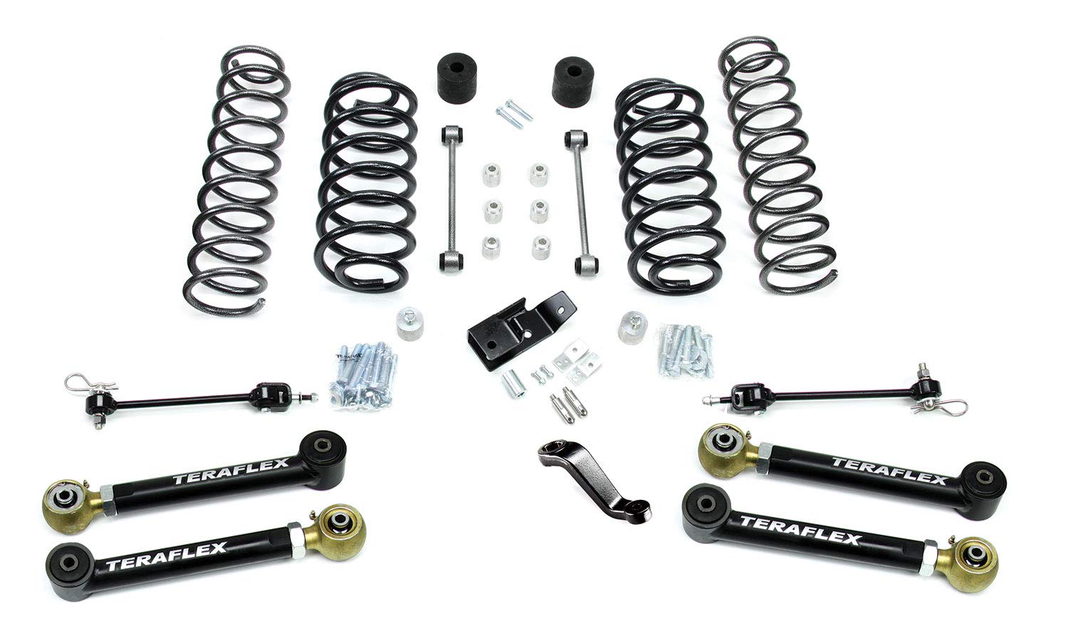 4” TeraFlex Suspension System w/ 4 Short Control Arms – No Shocks