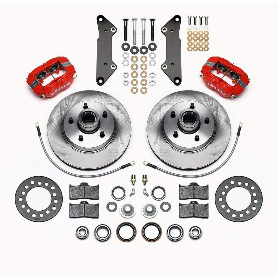 1 PC Rotor&Hub, FDL-M Front Kit, 11.88" Red