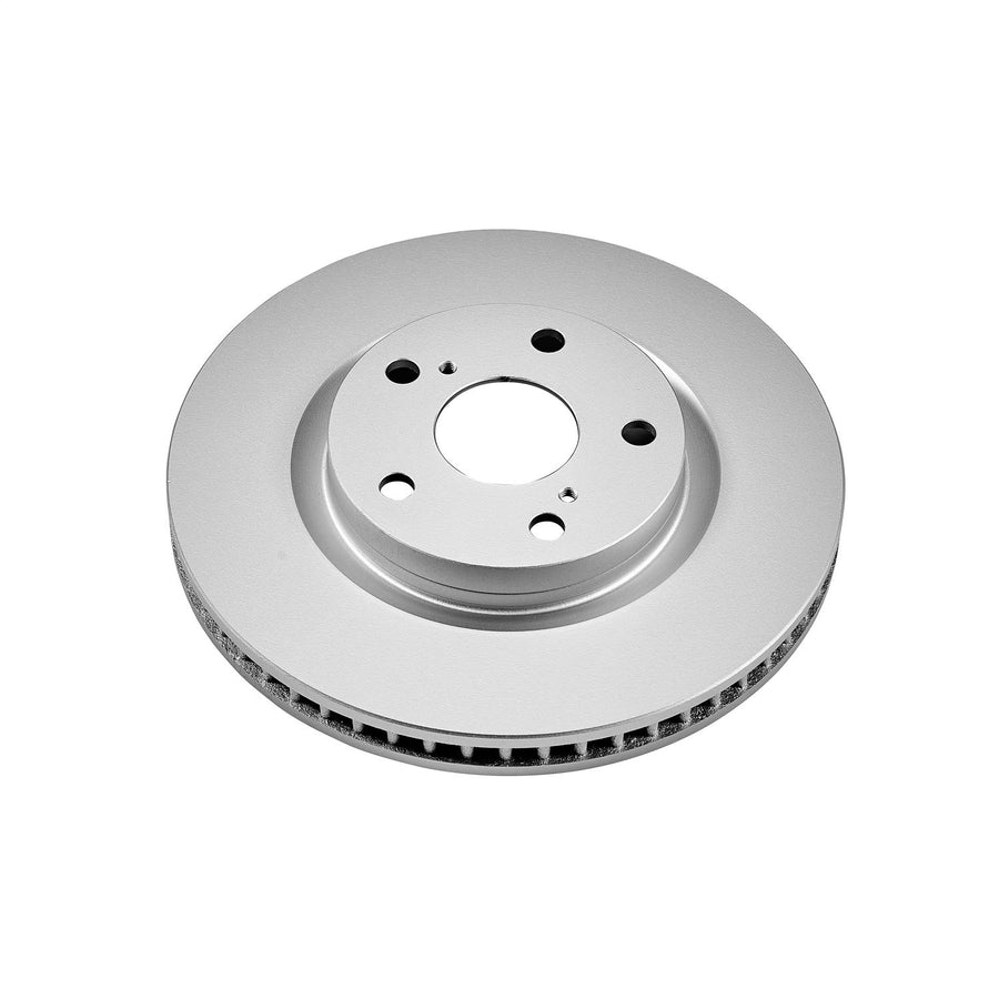 Power Stop Front JBR1127EVC Evolution Geomet Coated Brake Rotor For Lexus ES300h ES350 Pontiac Vibe Scion TC Toyota Avalon Camry Matrix Mirai Rav4 [Vehicle Specific -Check Model]