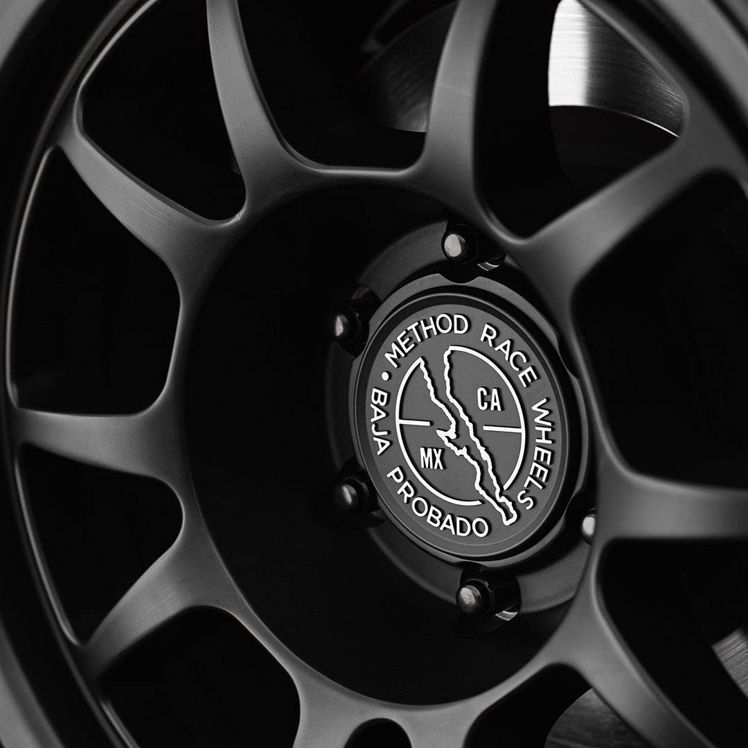 Baja Proven Method Race Wheels Center Cap, Black