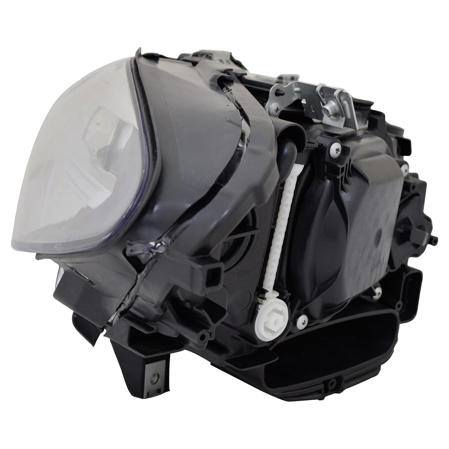 Left-Side TYC 20-9768-01 Headlight Assembly Compatible with 2014-2016 BMW 5 Series