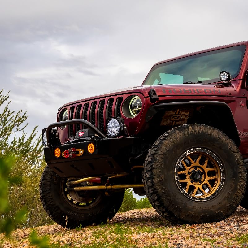 Grande Nacho PM612 4 HI Spot, Flood and Area Offroad LED Lightning 80W Effective Lumens 7,883 Peak Candela 270,070. Illuminate with Style Your 4x4 Off Road Adventures - Individual