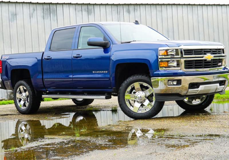 SUPERLIFT SUSPENSION RealTruck 3.5" Lift Kit | Complete Lift Kit with Rear Shadow Series Shocks & Upper Control Arms | 3850 | Fits 2007-2016 Chevrolet Silverado/GMC Sierra 1500 2WD w/Cast Steel Arms