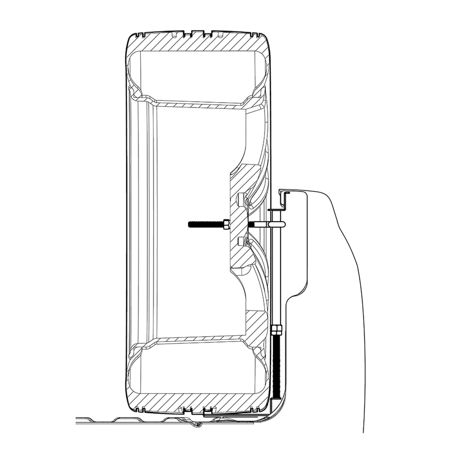 Tire Mount Titan Fuel Tanks 9901330000
