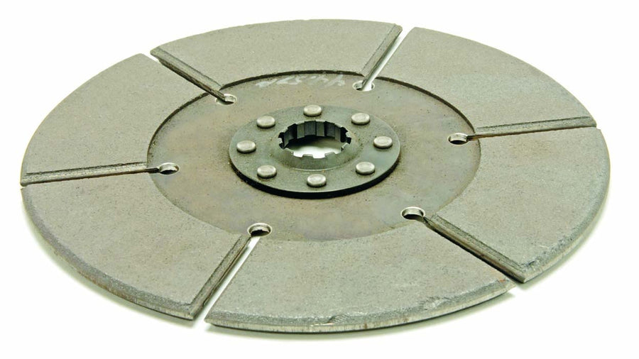 5006-10 McLeod Racing Sintered Iron Disc (Hcf 8inX1X24 Spline Sld Hub 16 Riv .250 Thick), 1 Pack