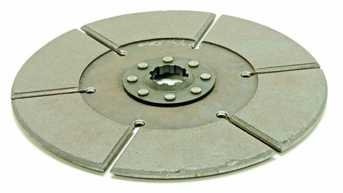 5006-30 McLeod Racing Sintered Iron Disc (Hcf 8inX1-1/4X14 Spline Sld Hub 16 Riv .250 Thick), 1 Pack
