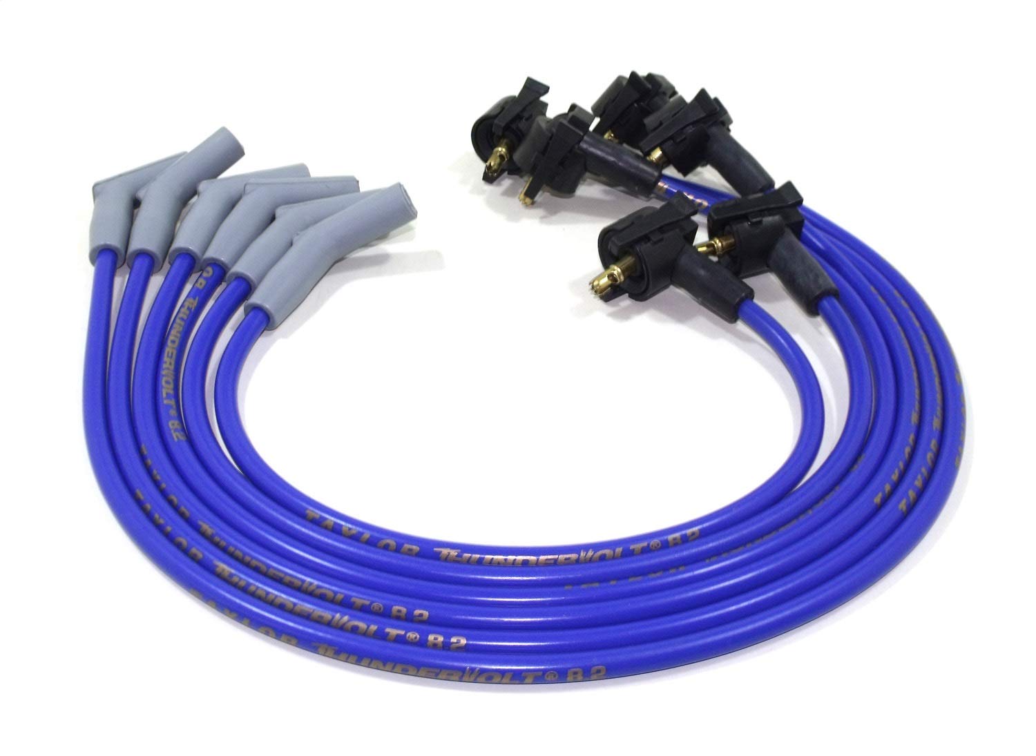 Thundervolt 8.2 Taylor Cable custom 6 cyl blue
