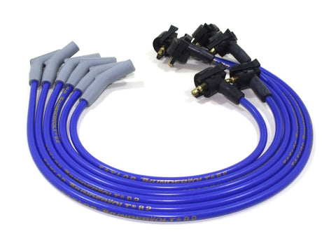 Thundervolt 8.2 Taylor Cable custom 6 cyl blue