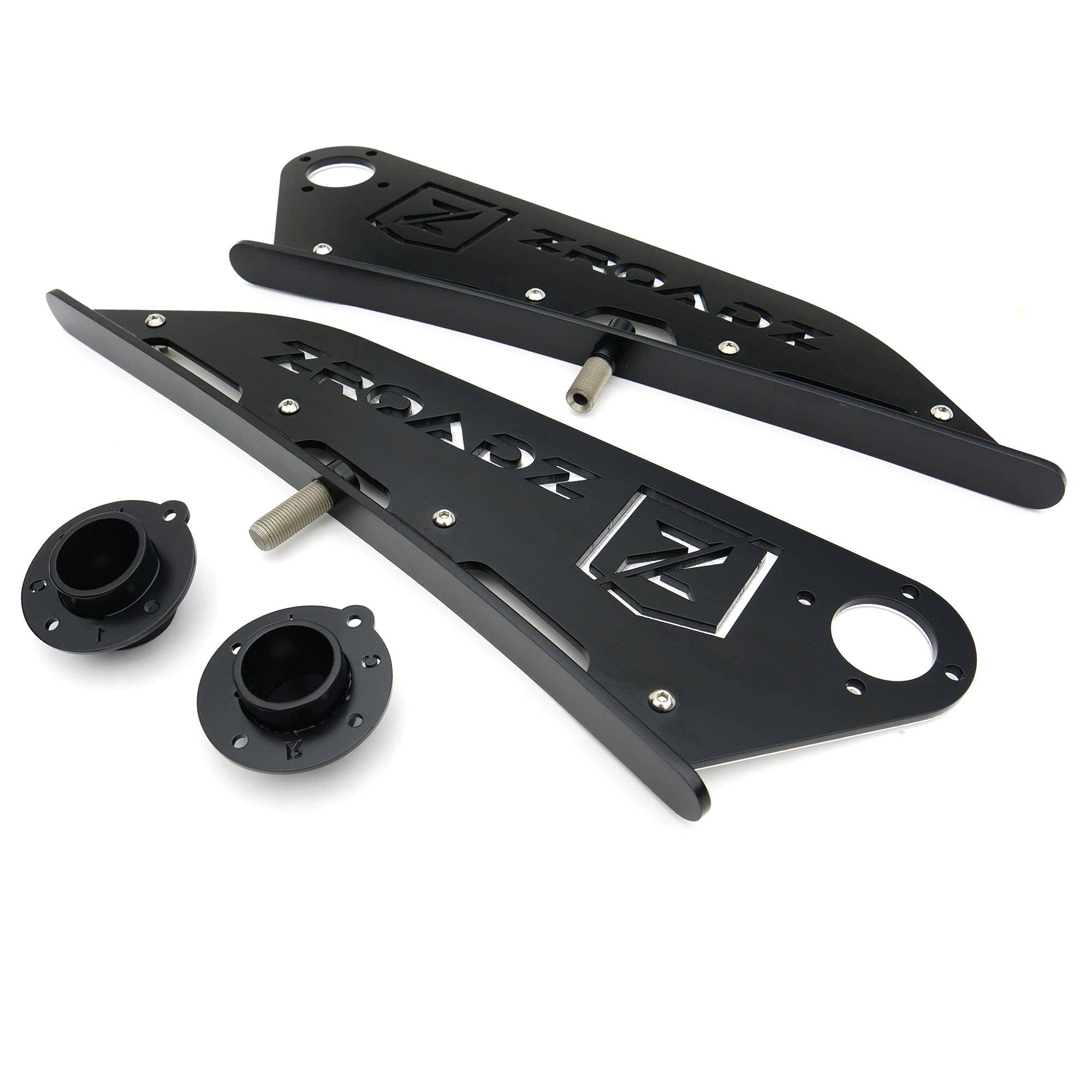 ZROADZ LED Front Roof Mounting Bracket - Compatible w/ 2015-2020 Chevrolet Colorado - to Mount (1) 40 Inch ZROADZ or similar style Curved LED Light Bar (Not Included) - PN #Z332671