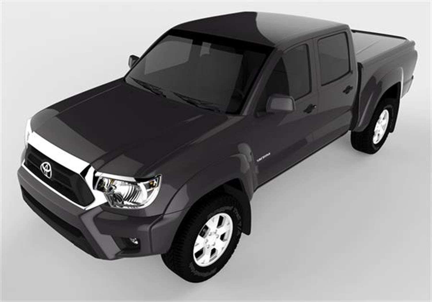 UnderCover RealTruck Lux One-Piece Truck Bed Tonneau Cover | UC4056L-1G3 | Fits 2009 - 2015 Toyota Tacoma (1G3 - Gray) 5' Bed (60.3")